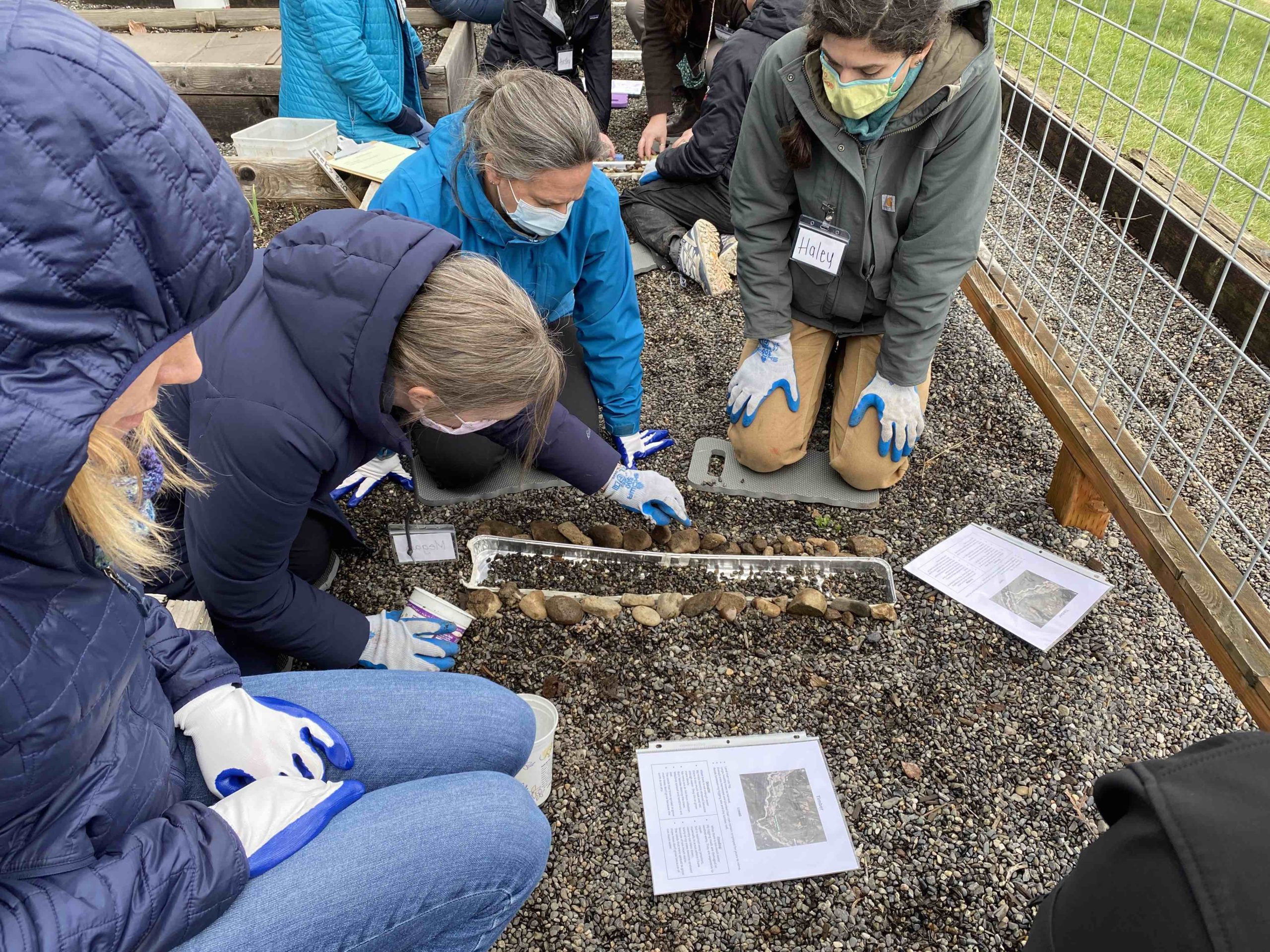 teachers at a teaching outside workshop