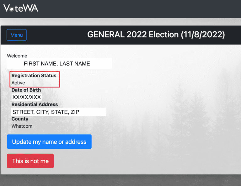 How to Check Your Voter Registration in Washington RE Sources