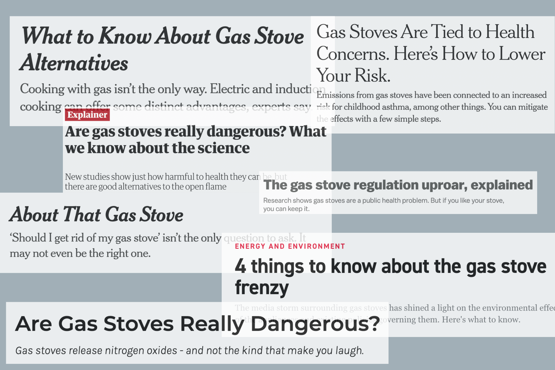 Gas vs. electric stoves: Breaking down some burning health and environment  questions